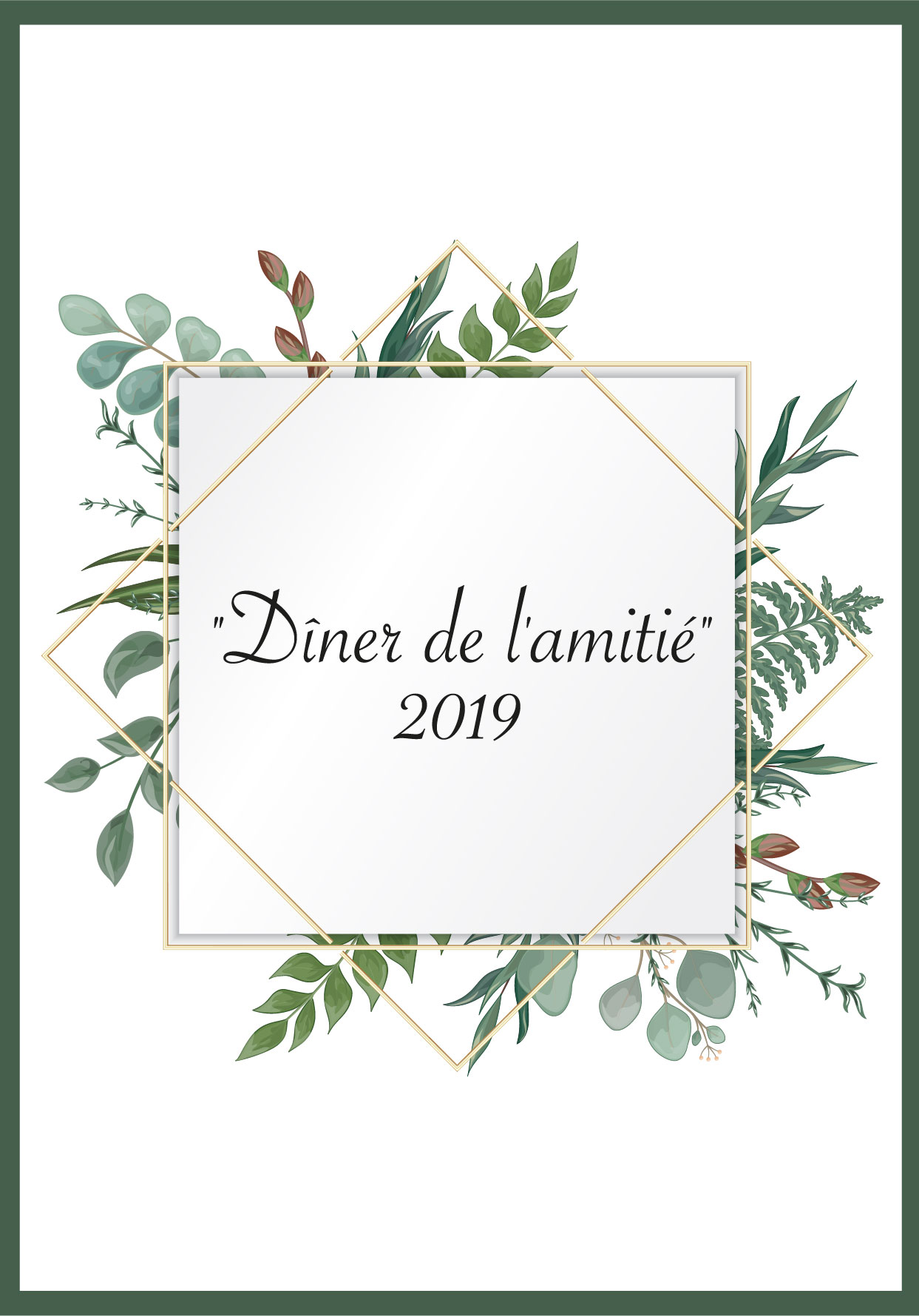 Dîner de l'amitié